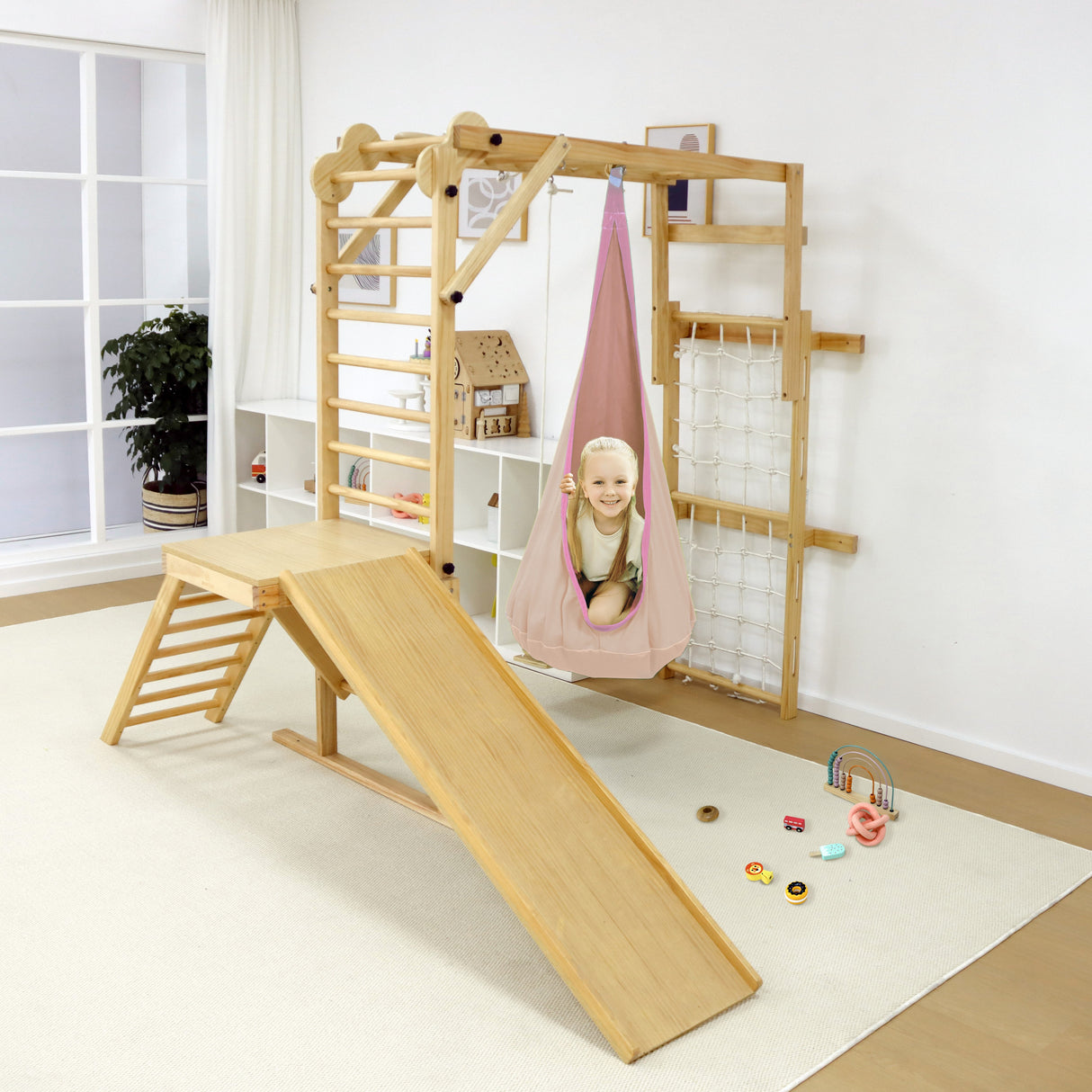 Avenlur Sensory Swing Hammock – Tear Drop Attachment for Grove, Walnut, Neem & Betula Indoor Climbers