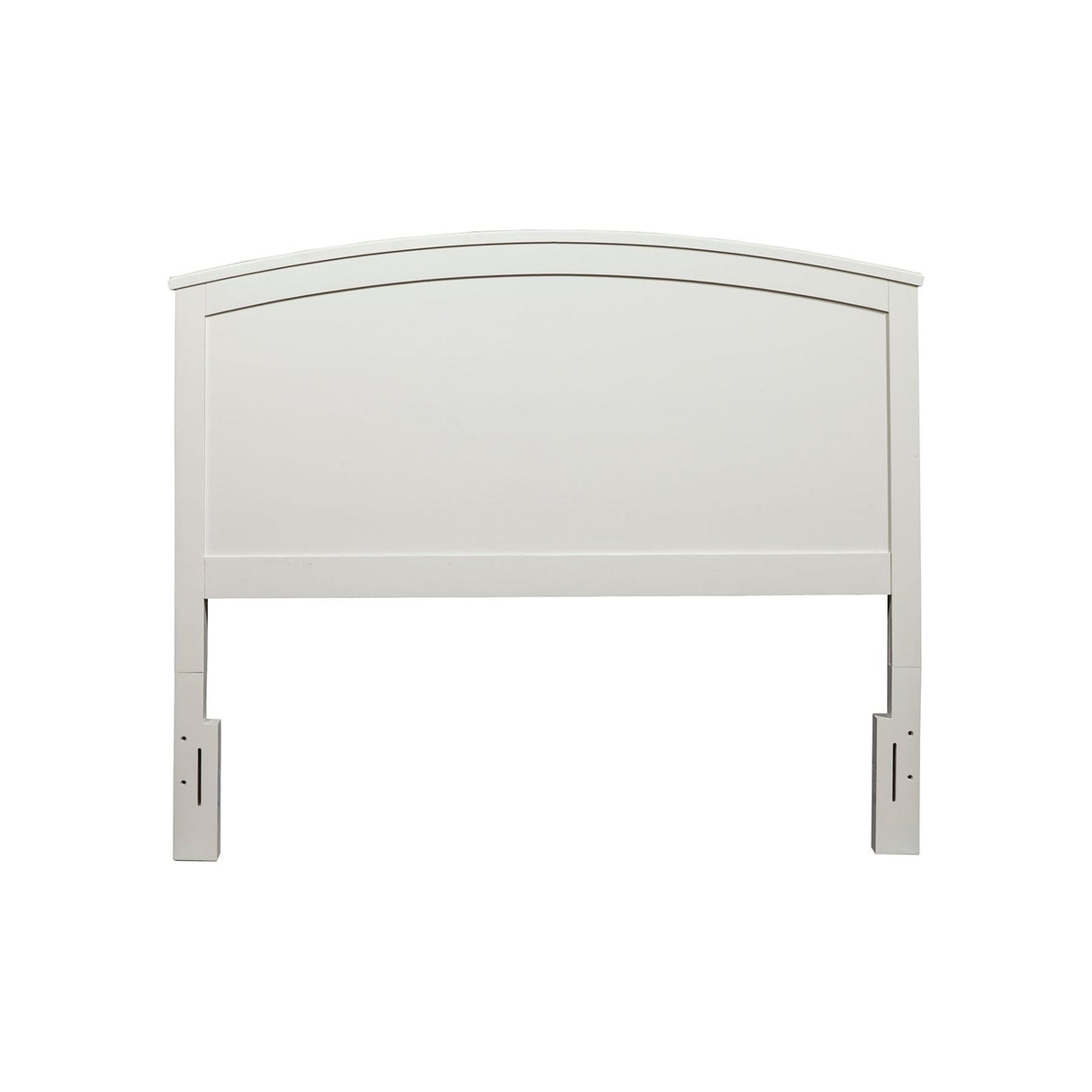 Baker Panel Bed, White-Beds-Parc Decor