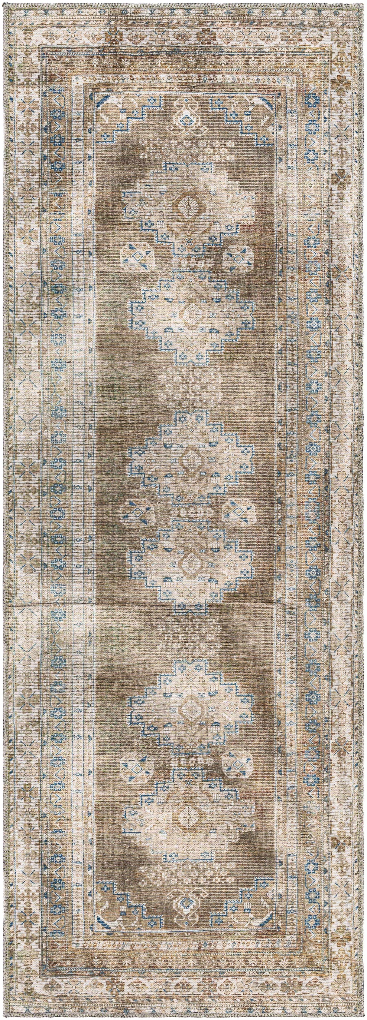 Baltinglass Flat Pile Washable Rug-Rugs-Parc Decor