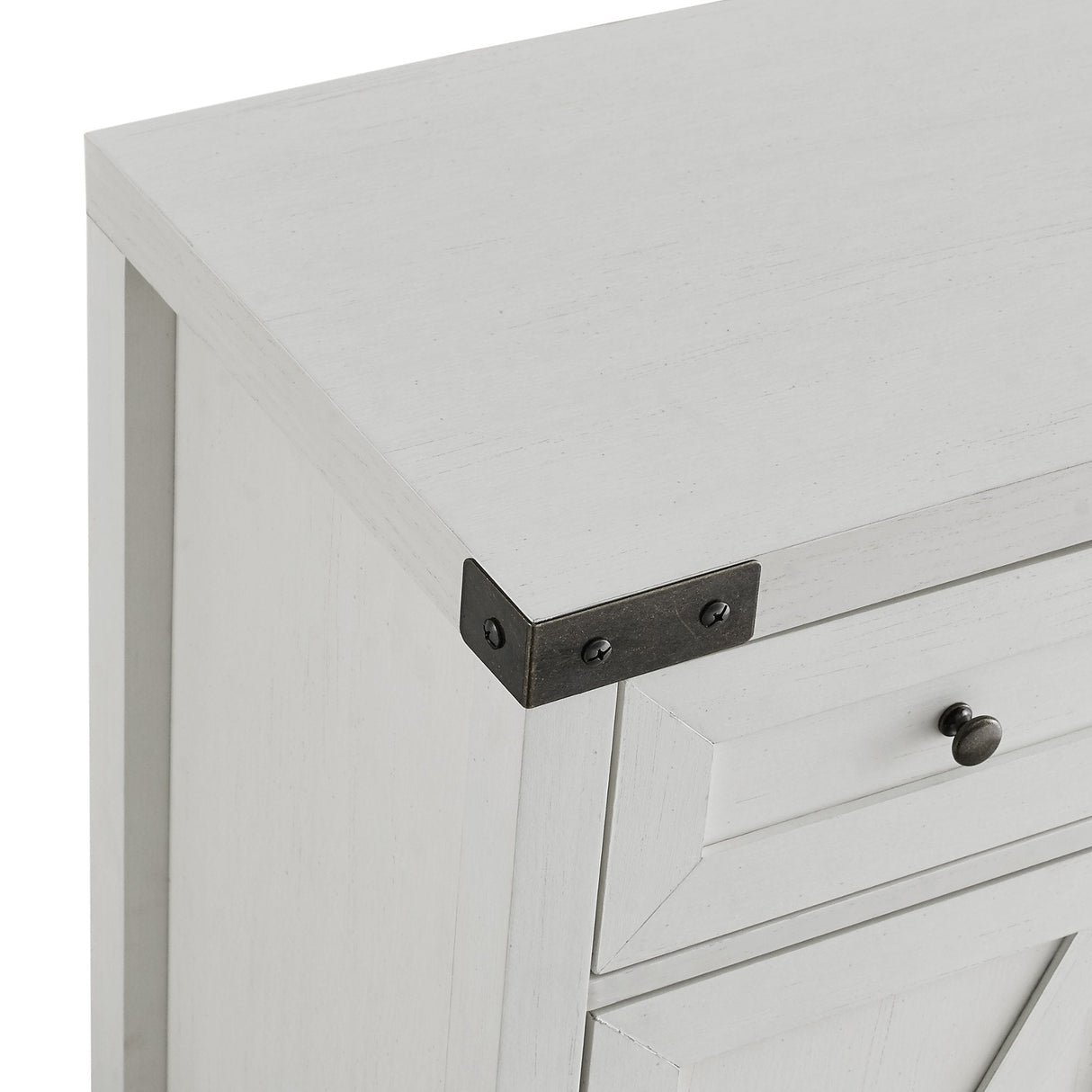 Barn Door Accent Cabinet