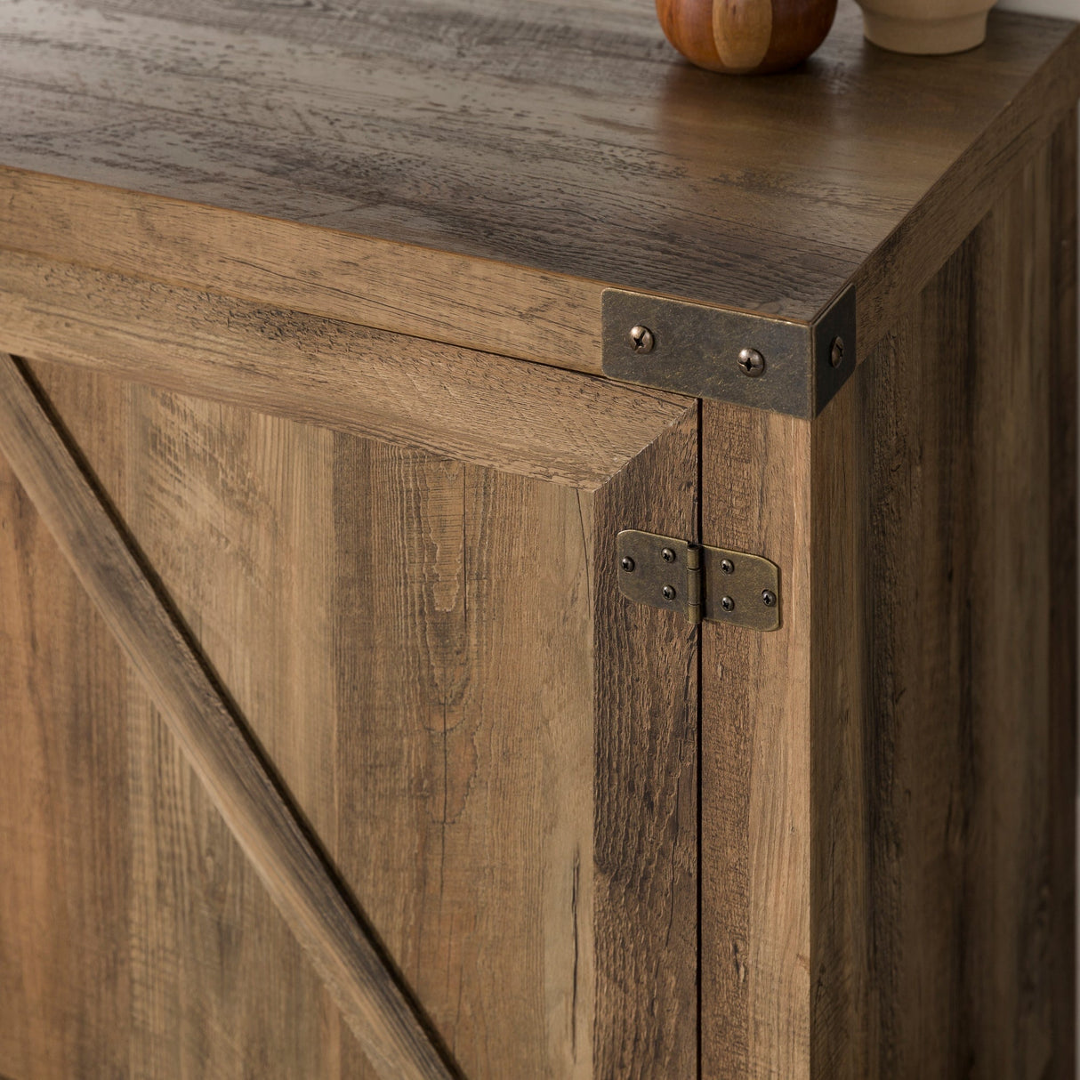Barn Door TV Stand-Entertainment-Parc Decor