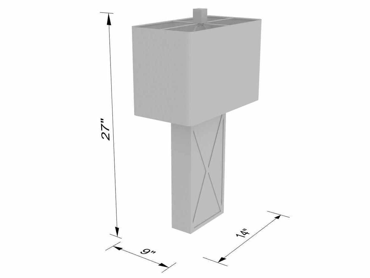 Bayshore Table Lamp - Clearance-Lighting-Parc Decor