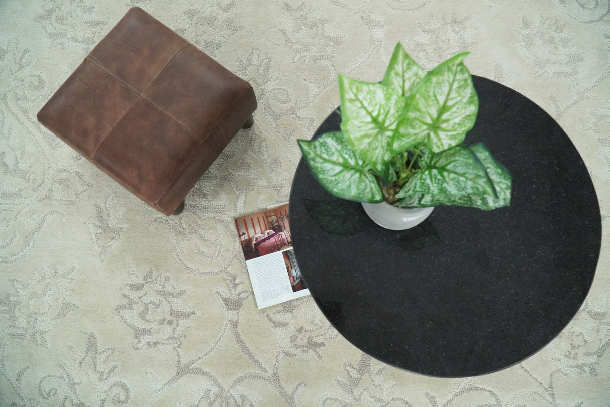 Beige Modern Style Hand Tufted 5x8 Wool Area Rug