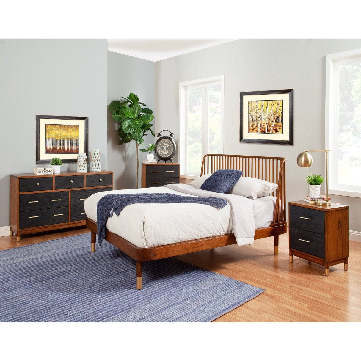 Belham Platform Bed-Beds-Parc Decor