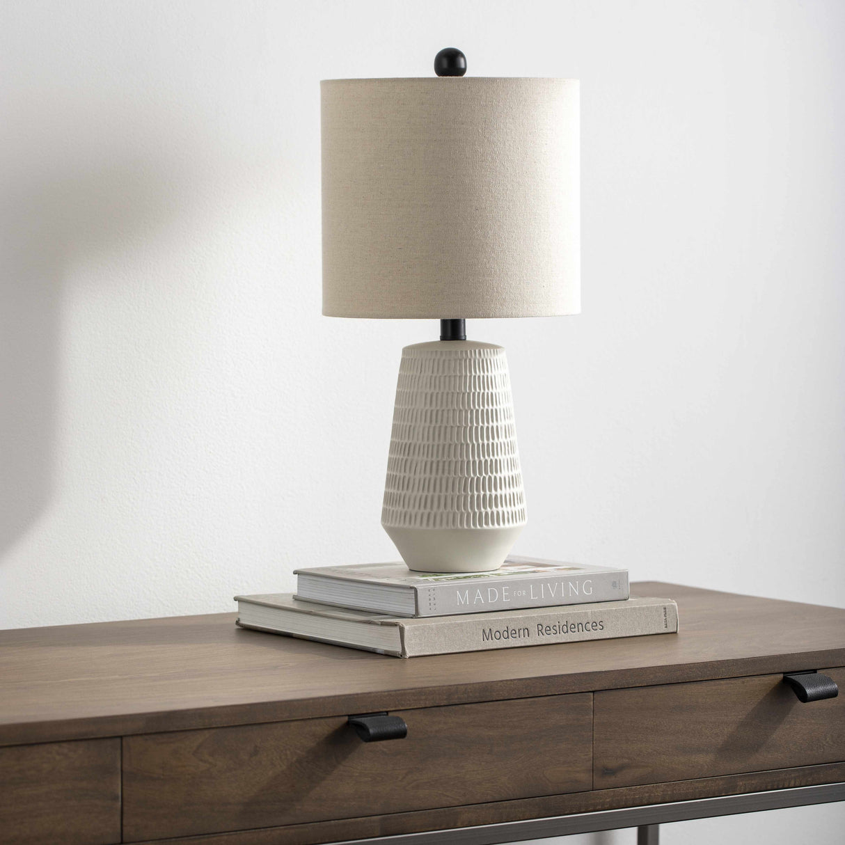 Berehomet Cream Table Lamp-Lighting-Parc Decor