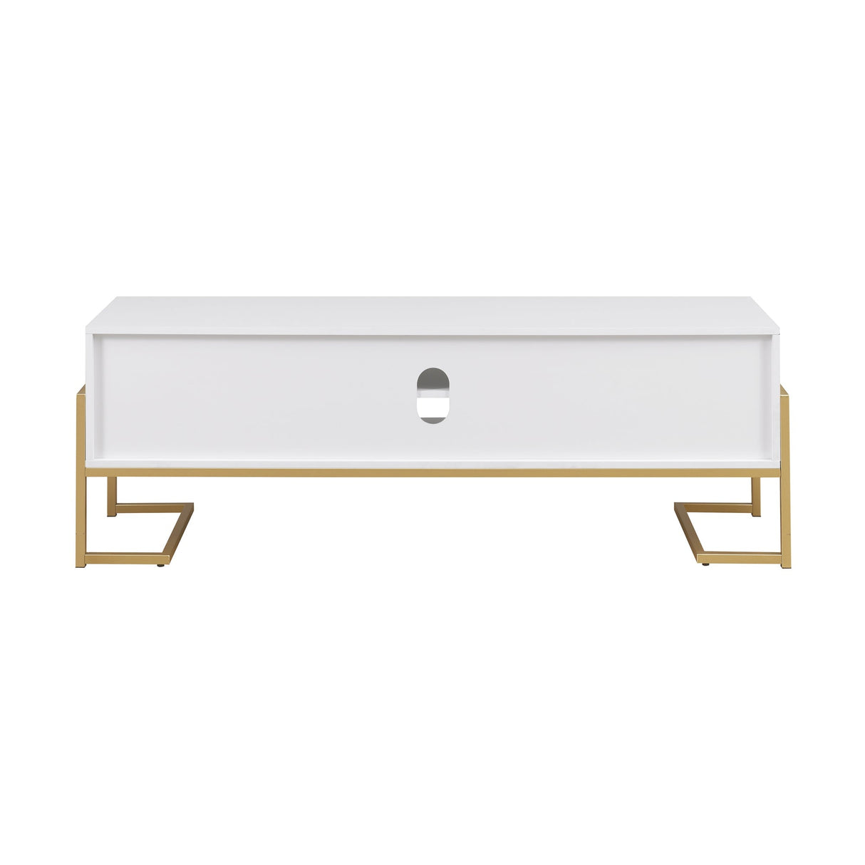 Betty Modern Glam 2-Drawer TV Stand-Entertainment-Parc Decor