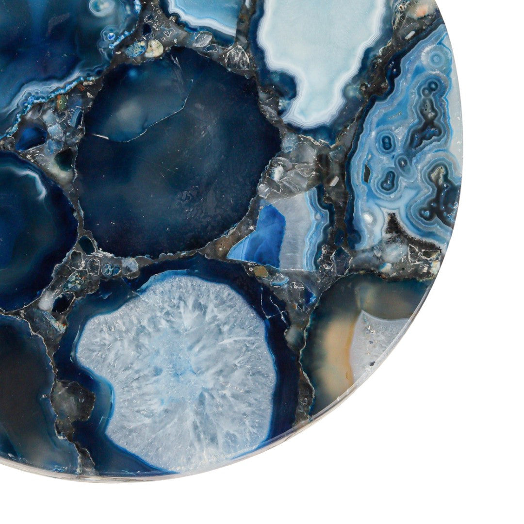 Blue Coua martini table-End table-Parc Decor