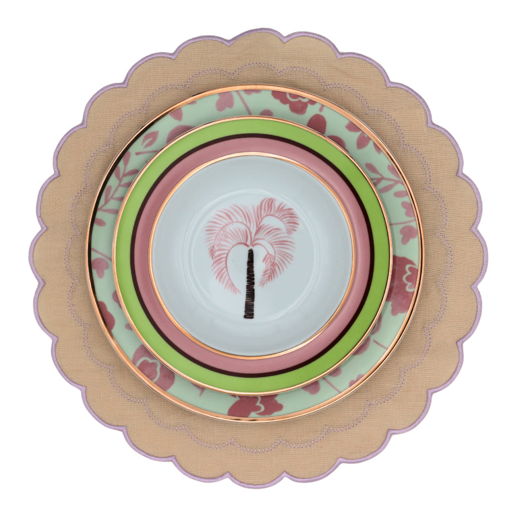 Blush Buttercream Linen Placemats – Set of 4