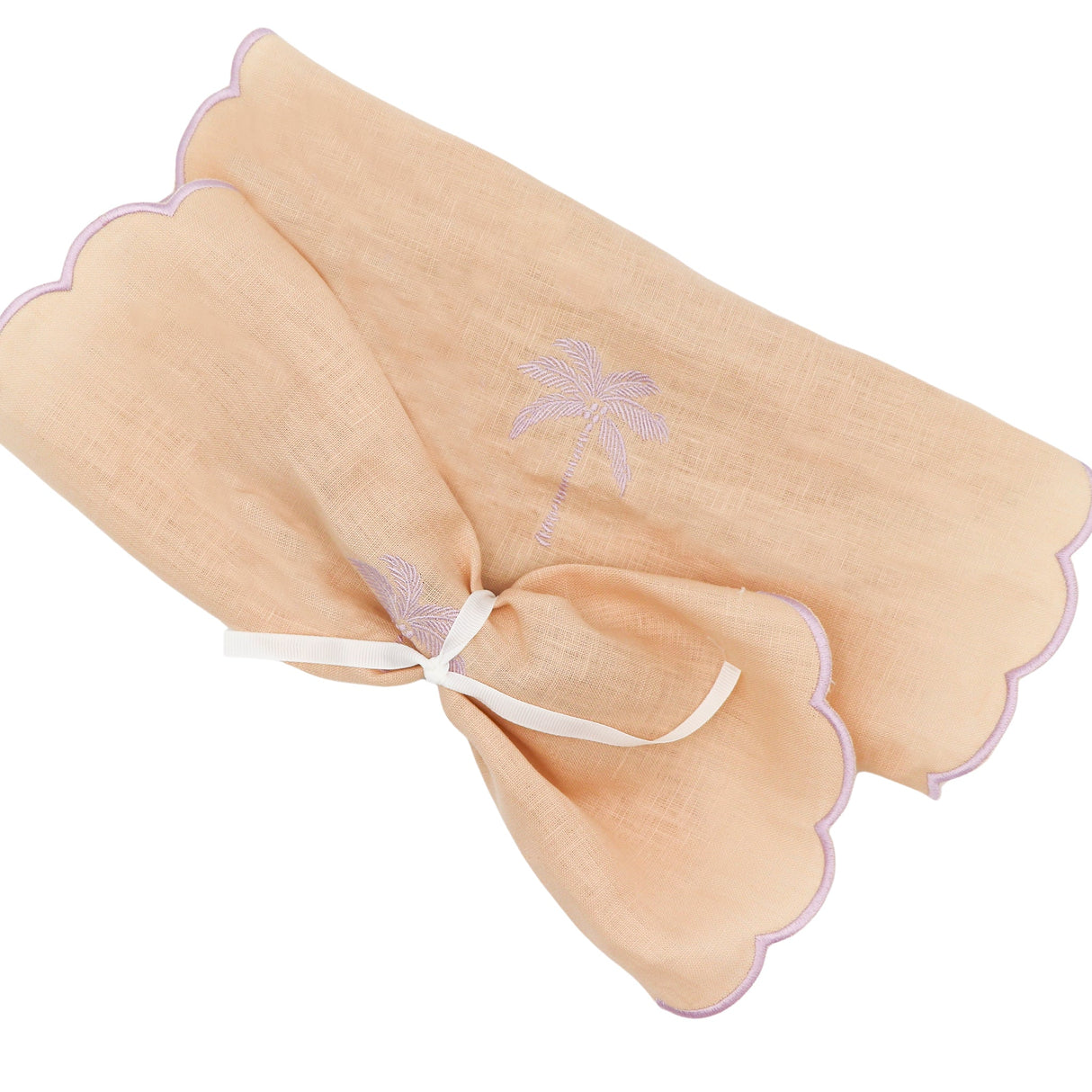 Blush Buttercream Napkin - Set of 4-Napkin-Parc Decor
