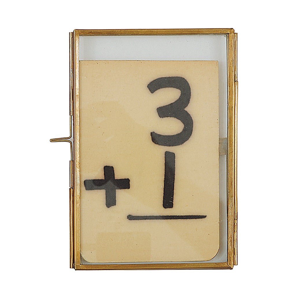Brass 4x6 Picture Frame-Frames-Parc Decor