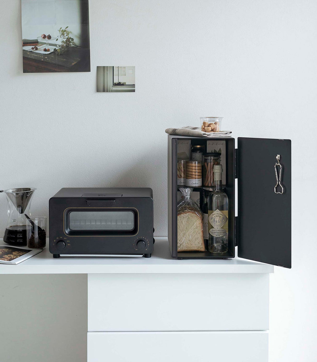 Bread Box - Vertical - Steel