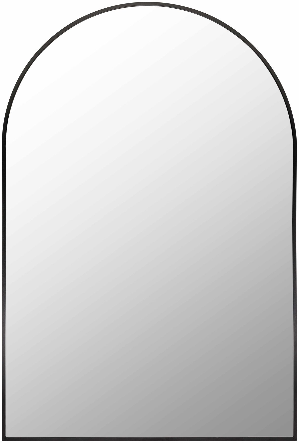 Brembilla Black Frame Mirror-Mirrors-Parc Decor