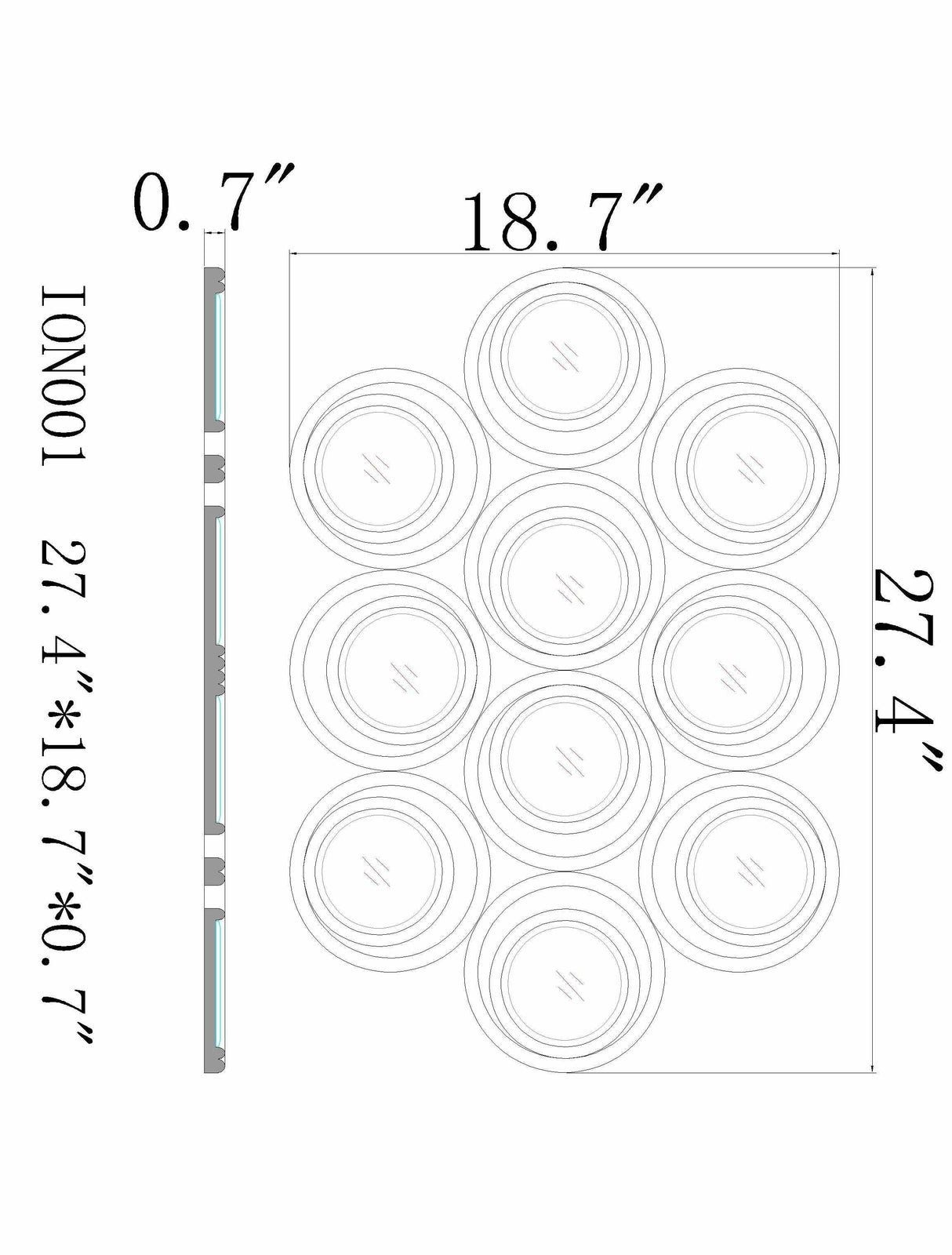 Buguias Mirror - Clearance-Mirrors-Parc Decor