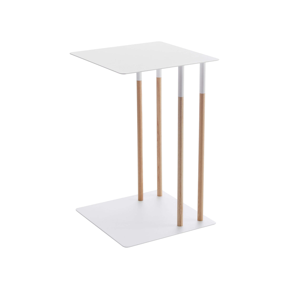 C Side Table (22" H) - Steel + Wood-End + Side Tables-Parc Decor