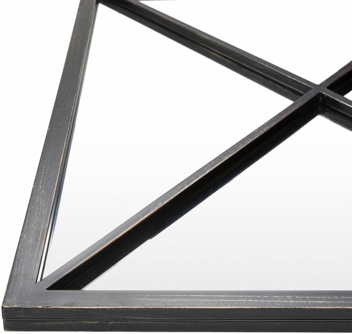 Candon Black Framed Mirror-Mirrors-Parc Decor