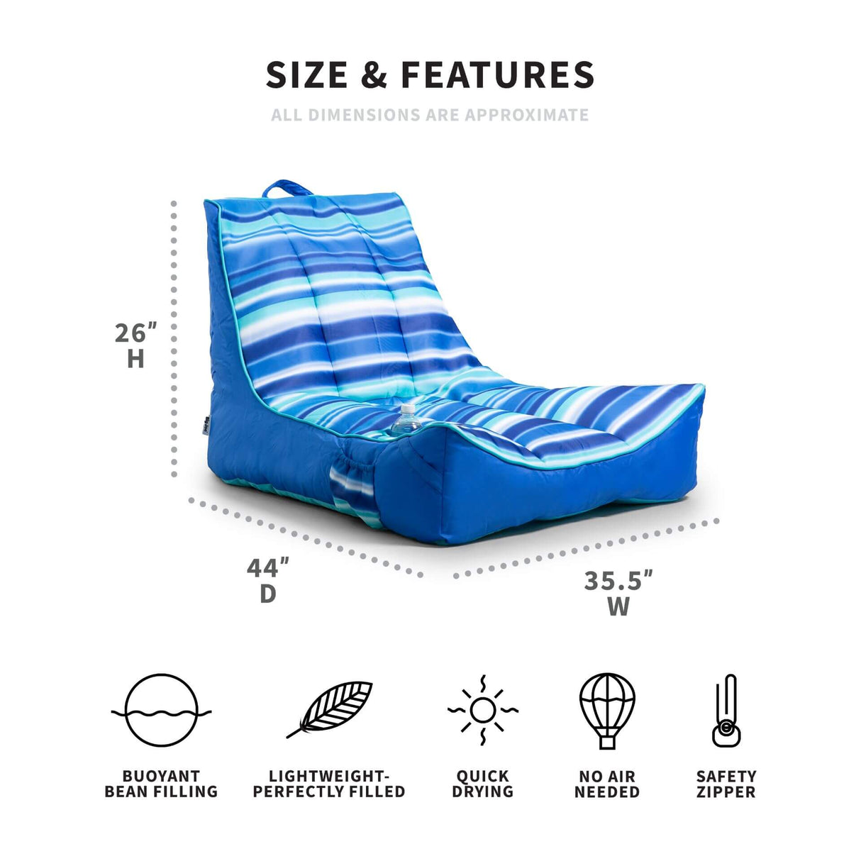 Captain's Float Lounge Chair
