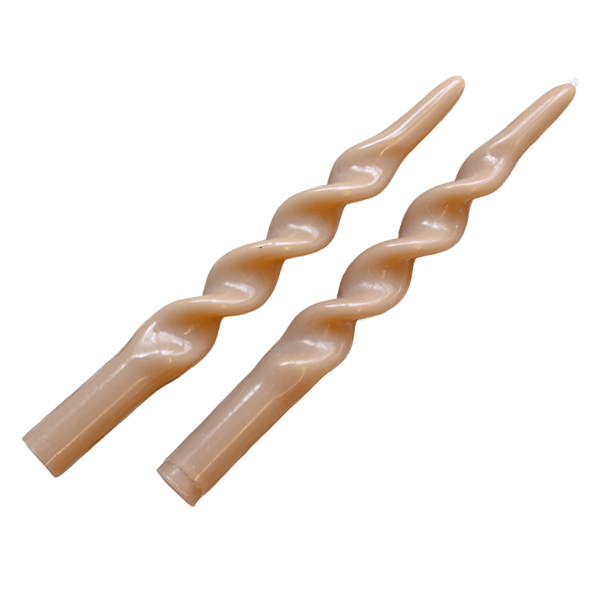 Caramel Swirl Candle - Pack of 2-Candle-Parc Decor