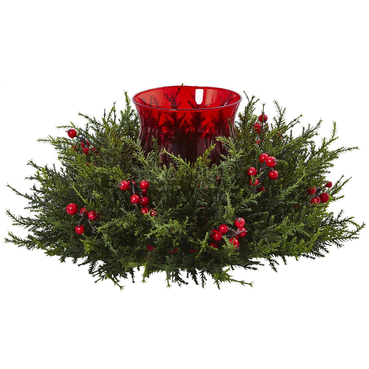 Cedar Berry Candelabrum-Arrangement-Parc Decor