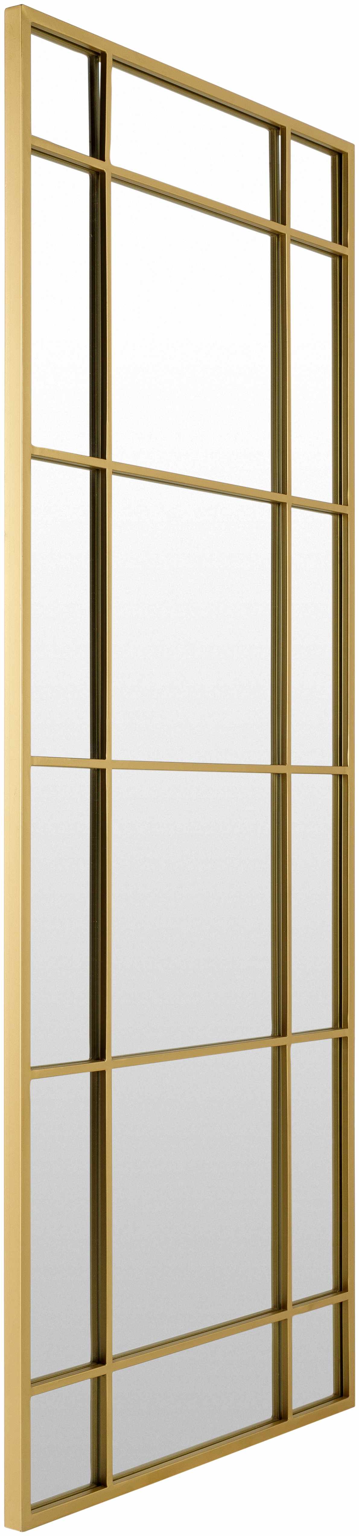 Cersosimo Round Gold Framed Mirror-Mirrors-Parc Decor