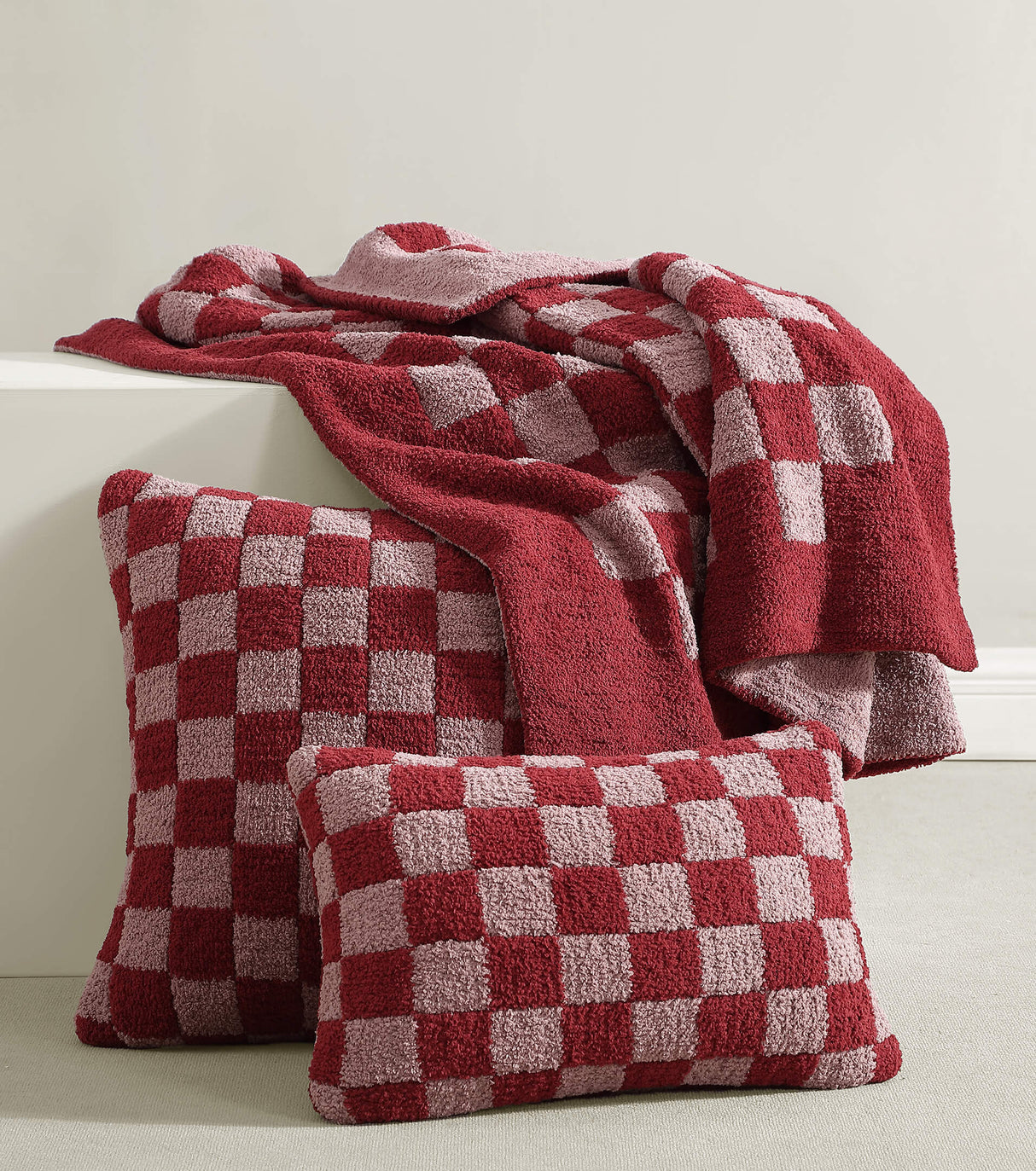 Checkerboard Mini Pillow-Pillows-Parc Decor