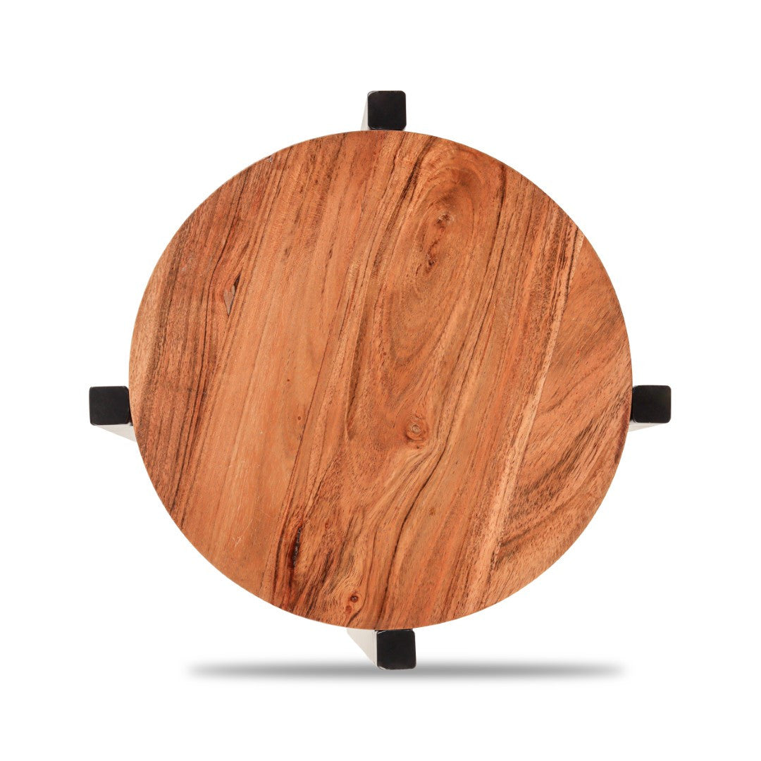 Chesnut martini table-End table-Parc Decor