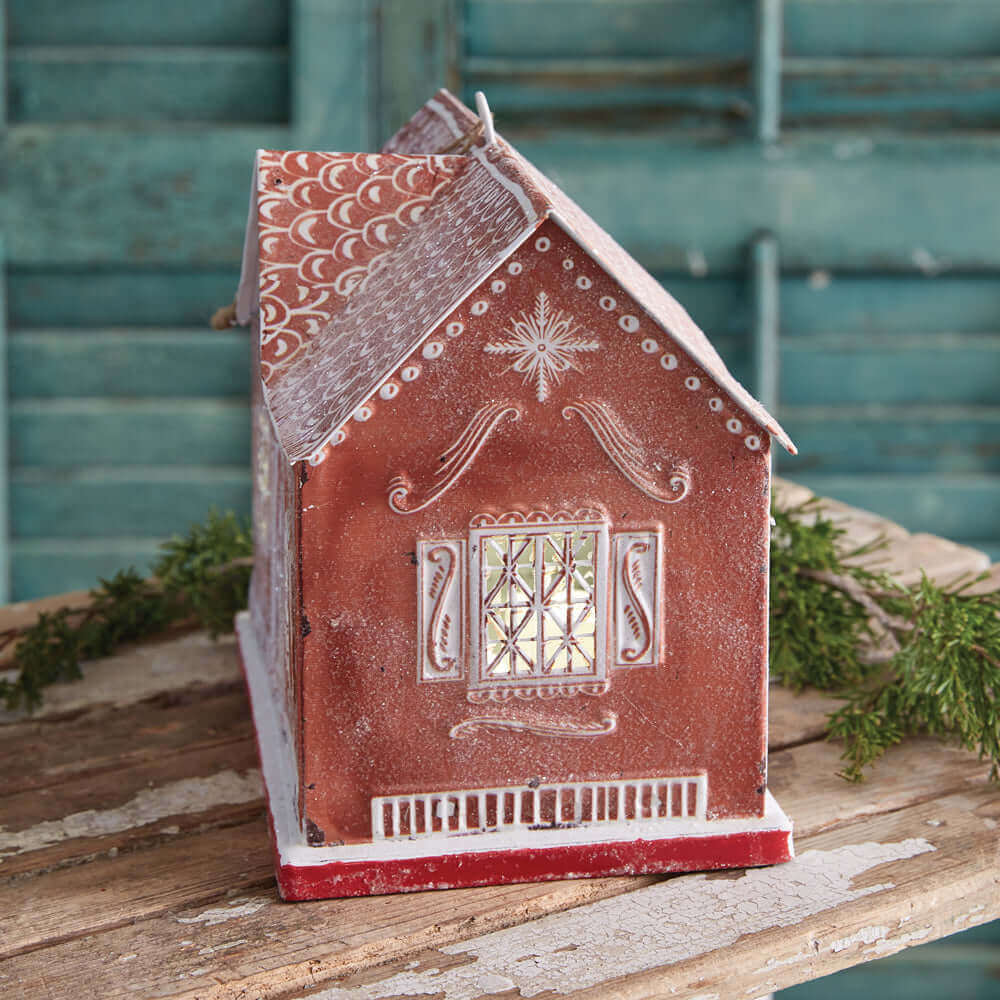 Christmas Gingerbread Lighted House-christmas decor-Parc Decor