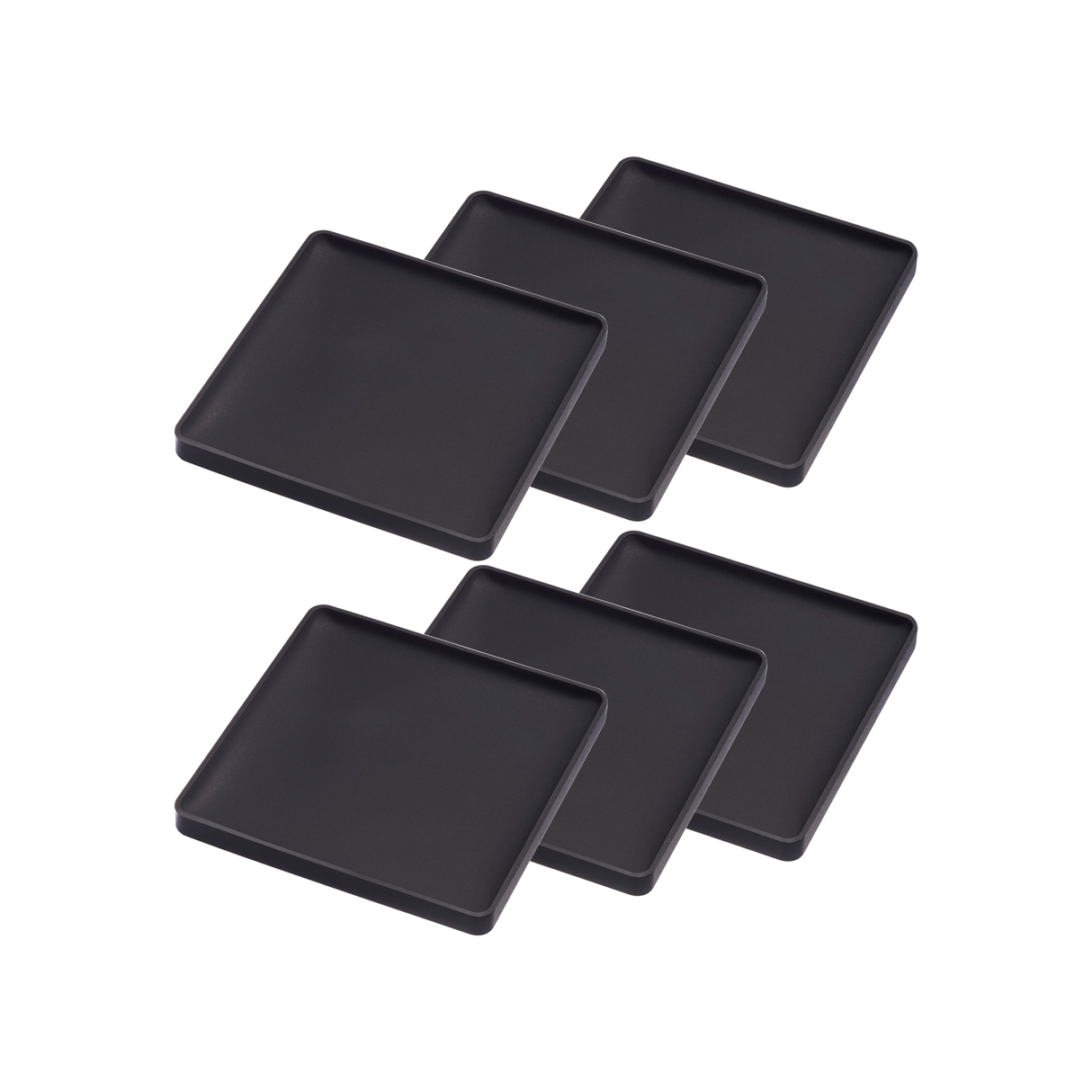 Coasters (Set of 6) - Two Styles - Silicone-Tabletop-Parc Decor