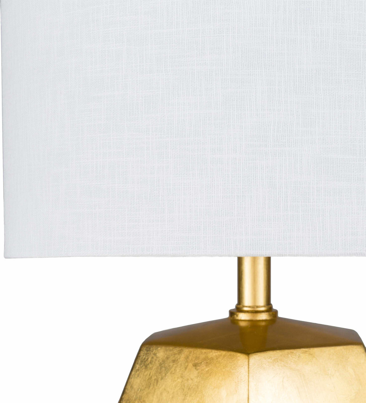 Coleford Gold Geometric Table Lamp-Lighting-Parc Decor