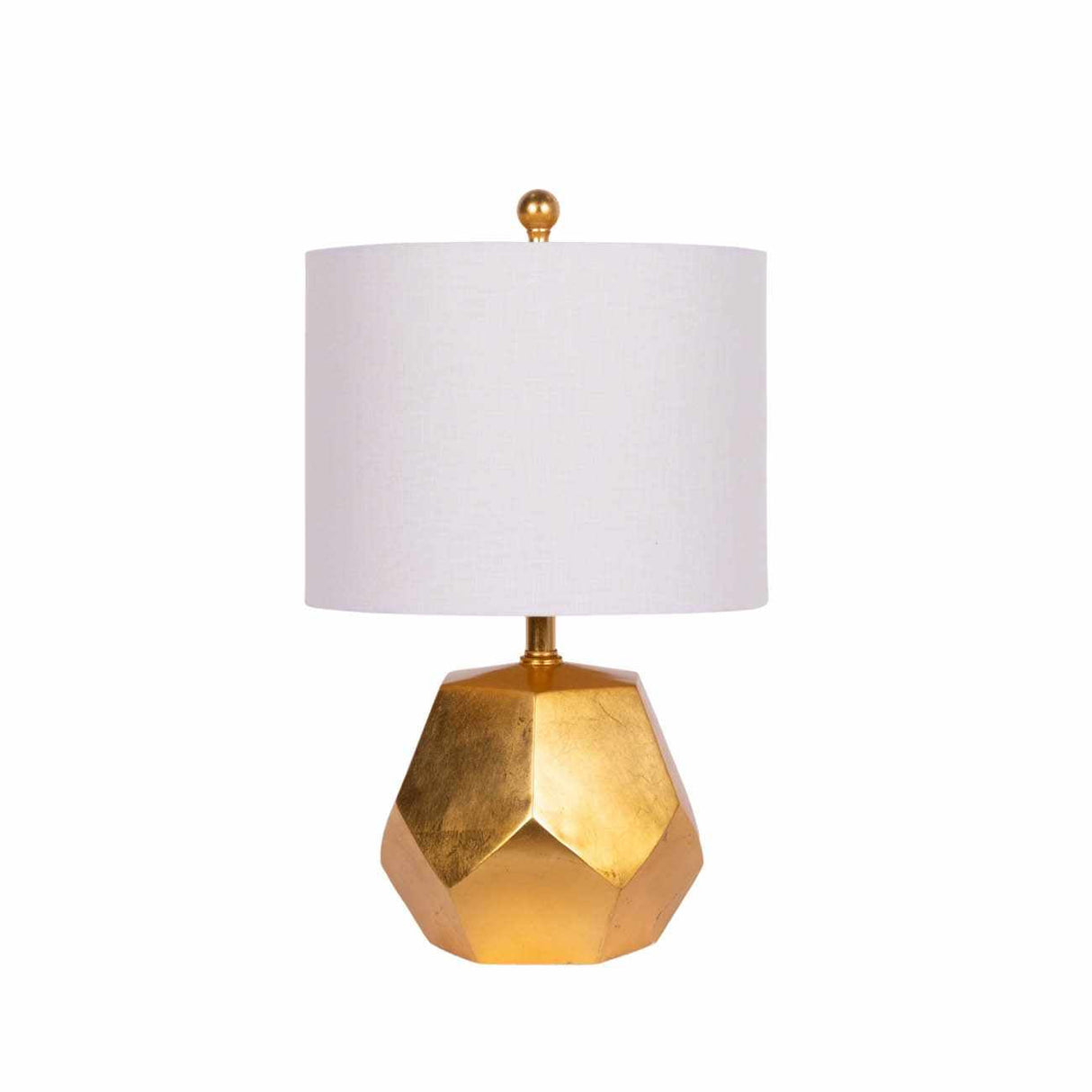 Coleford Gold Geometric Table Lamp-Lighting-Parc Decor