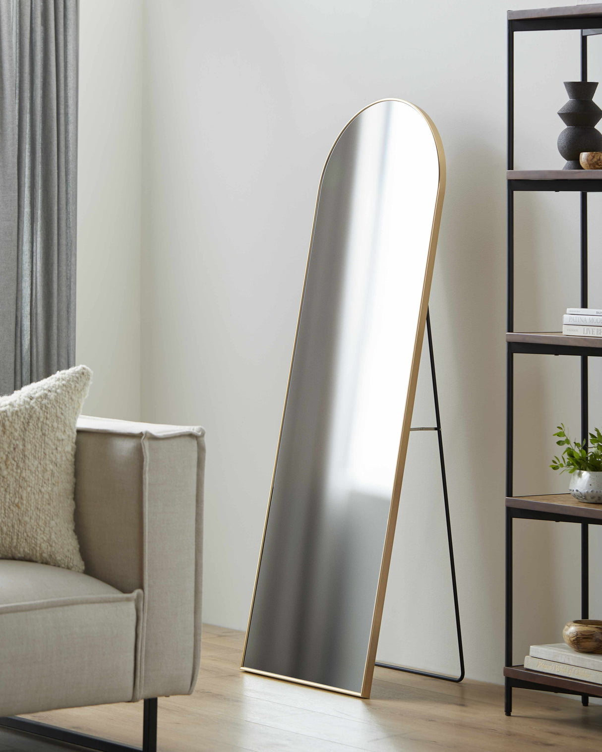 Colongolo Contemporary Gold Mirror-Mirrors-Parc Decor