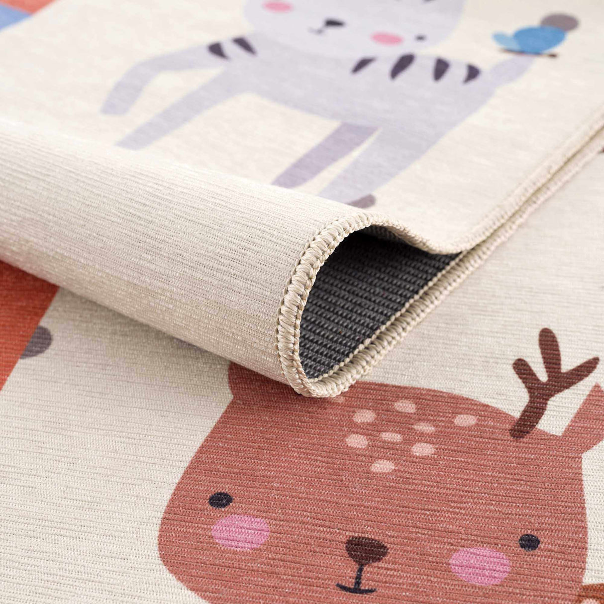 Colorful Hopscotch Washable Kids Rug-Rugs-Parc Decor