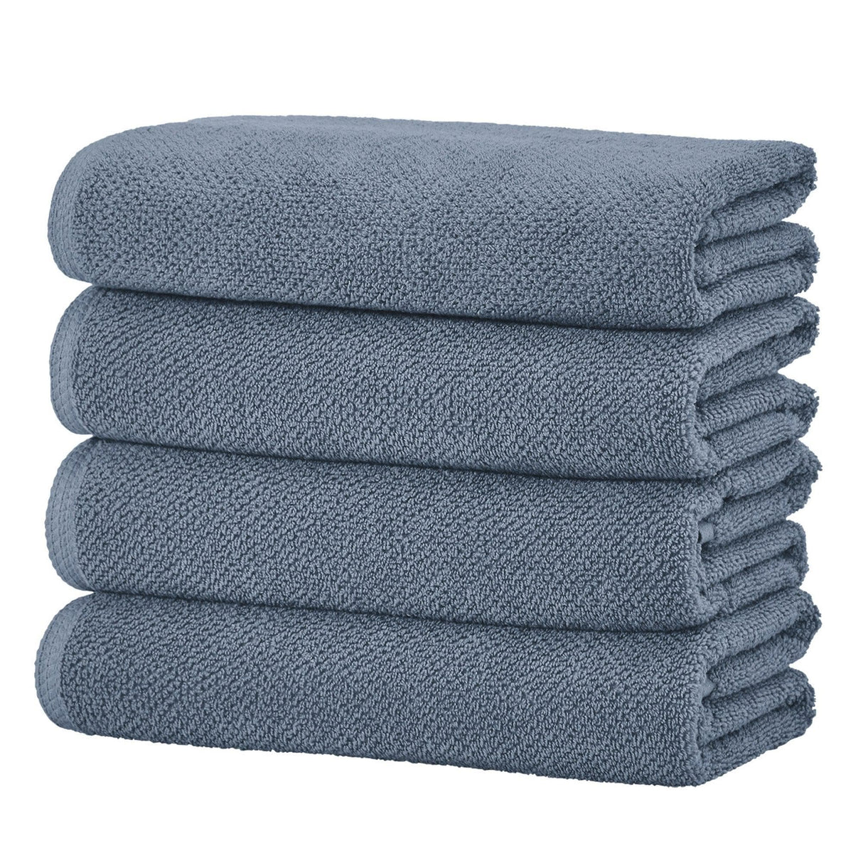 Cotton Textured Bath Towel Set – Acacia Collection-Bath Towels & Washcloths-Parc Decor