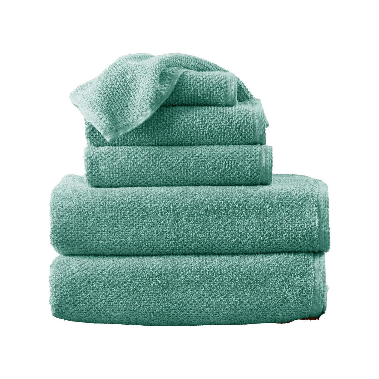 Cotton Textured Bath Towel Set – Acacia Collection-Bath Towels & Washcloths-Parc Decor