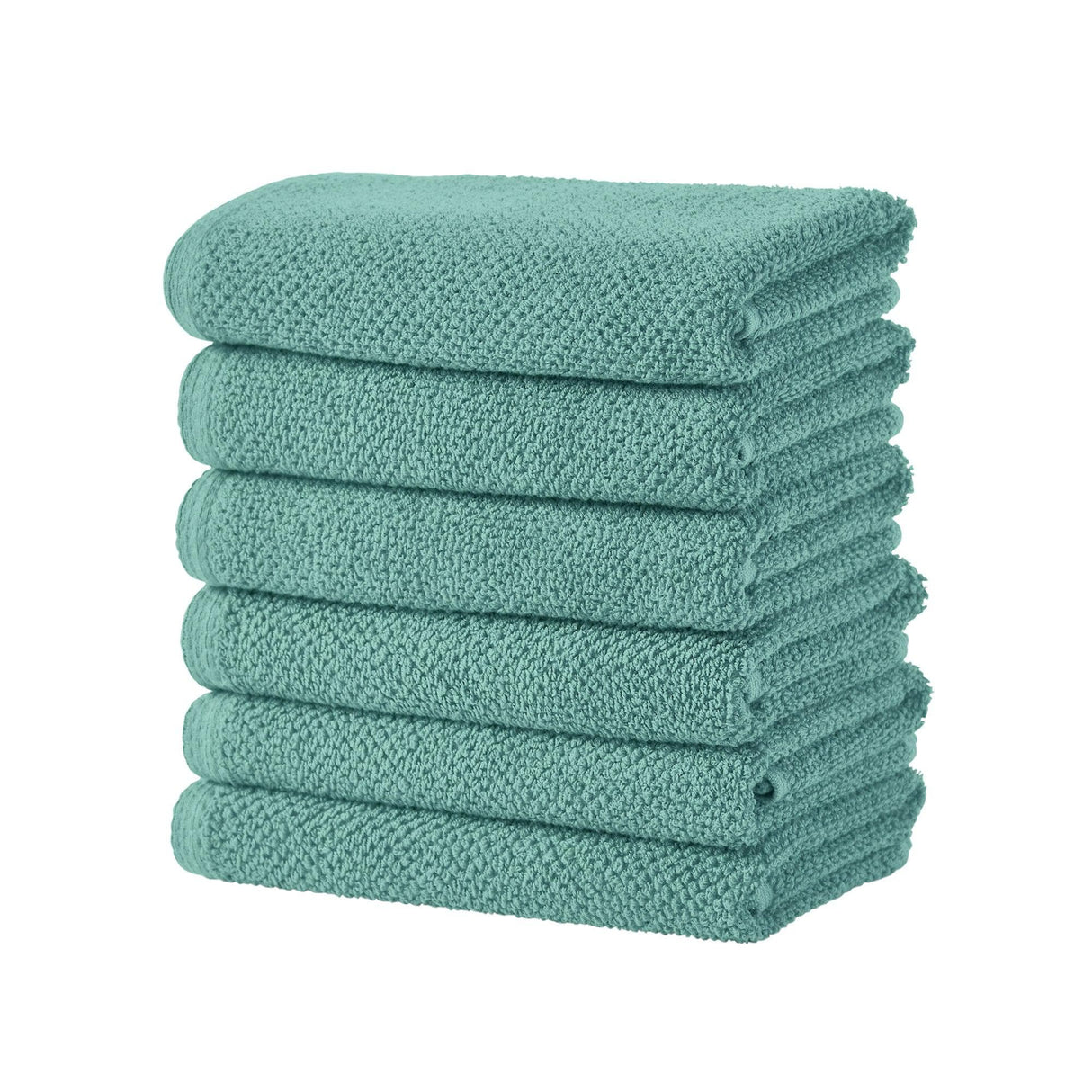 Cotton Textured Bath Towel Set – Acacia Collection-Bath Towels & Washcloths-Parc Decor