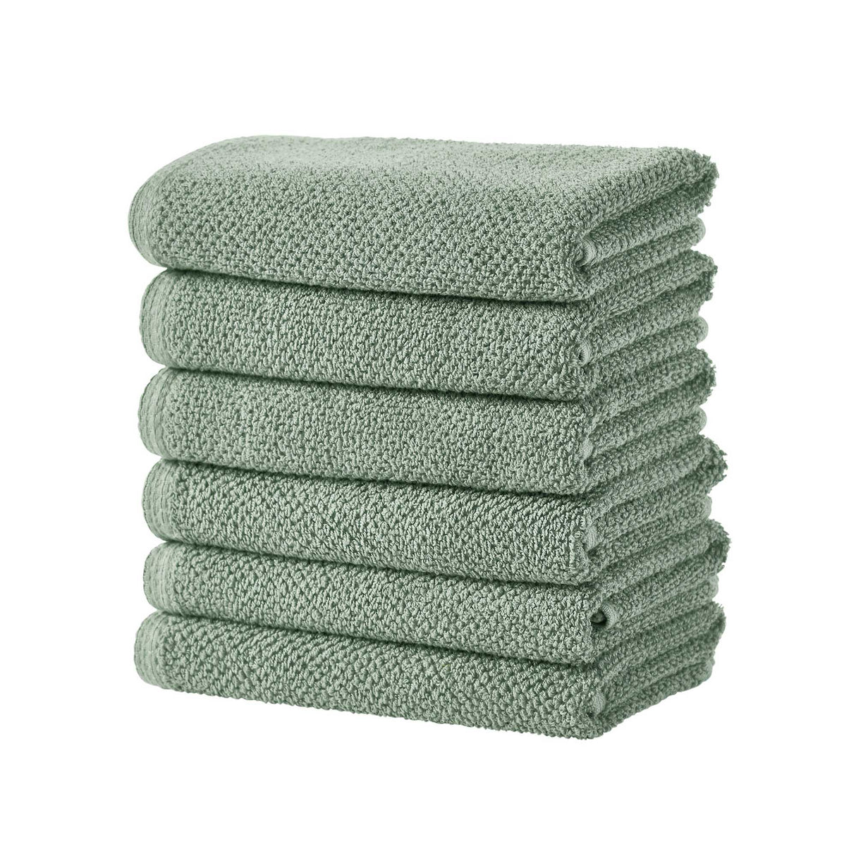 Cotton Textured Bath Towel Set – Acacia Collection-Bath Towels & Washcloths-Parc Decor