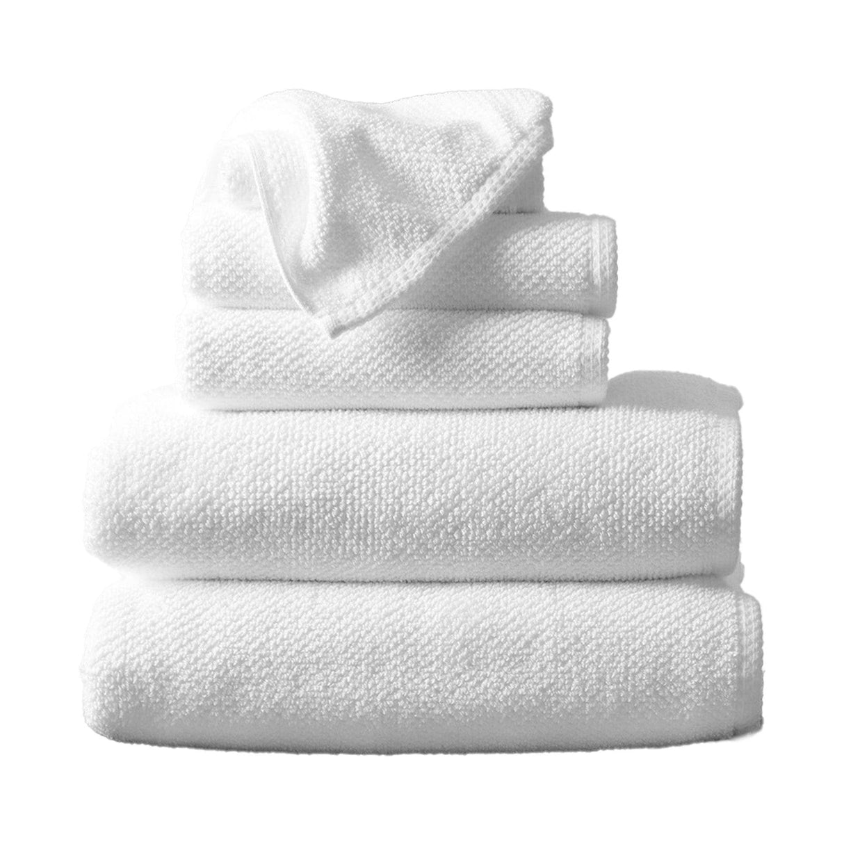 Cotton Textured Bath Towel Set – Acacia Collection-Bath Towels & Washcloths-Parc Decor