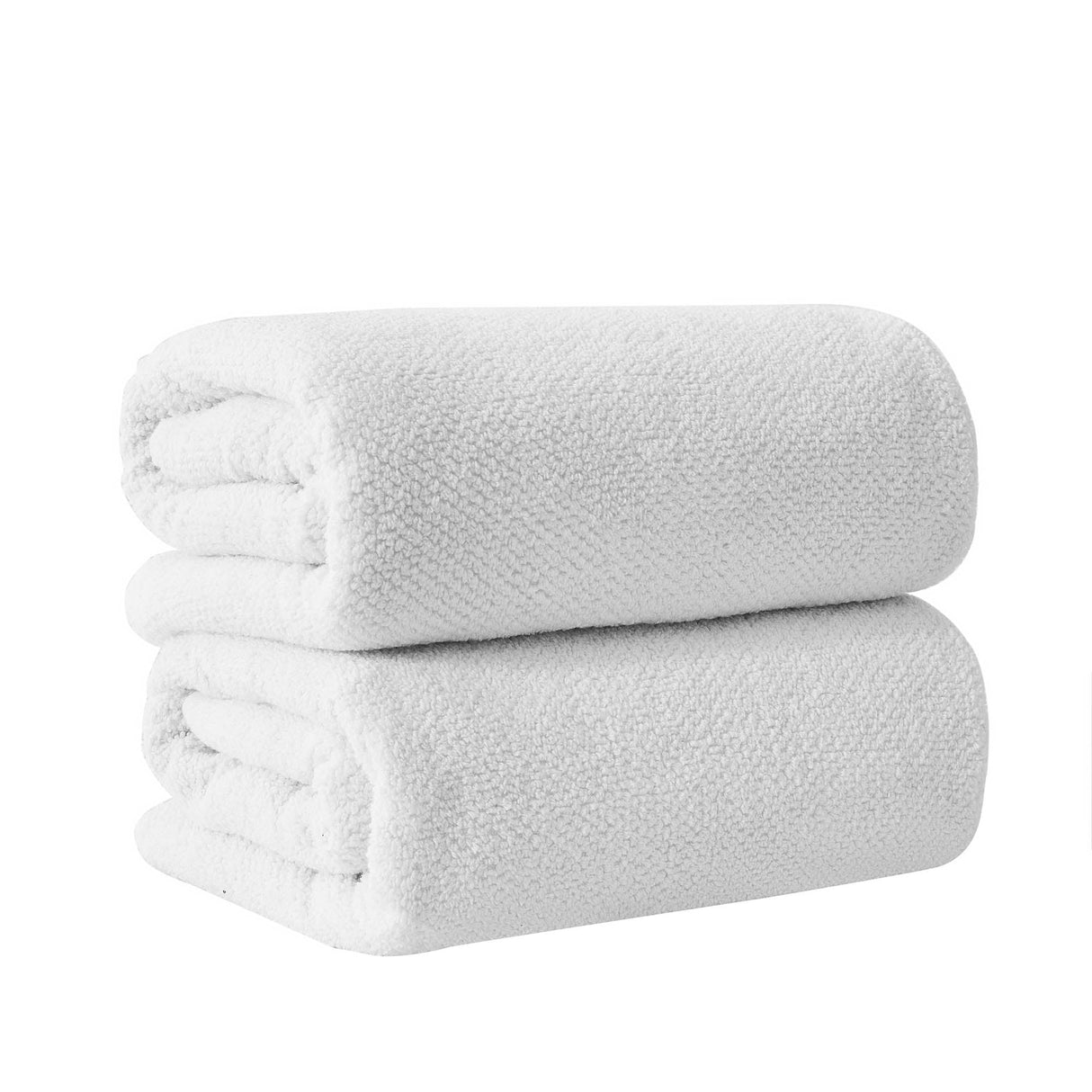 Cotton Textured Bath Towel Set – Acacia Collection-Bath Towels & Washcloths-Parc Decor