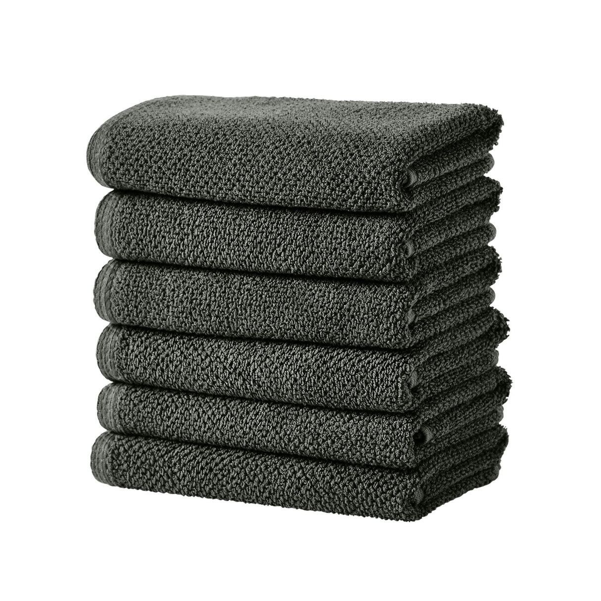 Cotton Textured Bath Towel Set – Acacia Collection-Bath Towels & Washcloths-Parc Decor