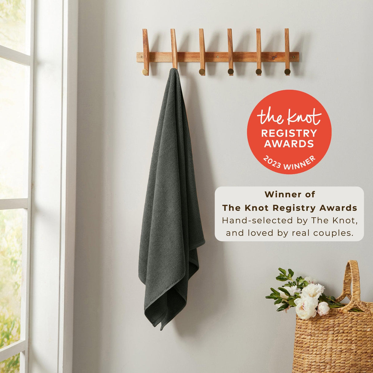 Cotton Textured Bath Towel Set – Acacia Collection-Bath Towels & Washcloths-Parc Decor