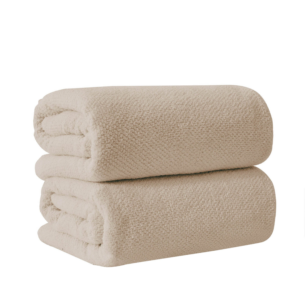 Cotton Textured Bath Towel Set – Acacia Collection-Bath Towels & Washcloths-Parc Decor