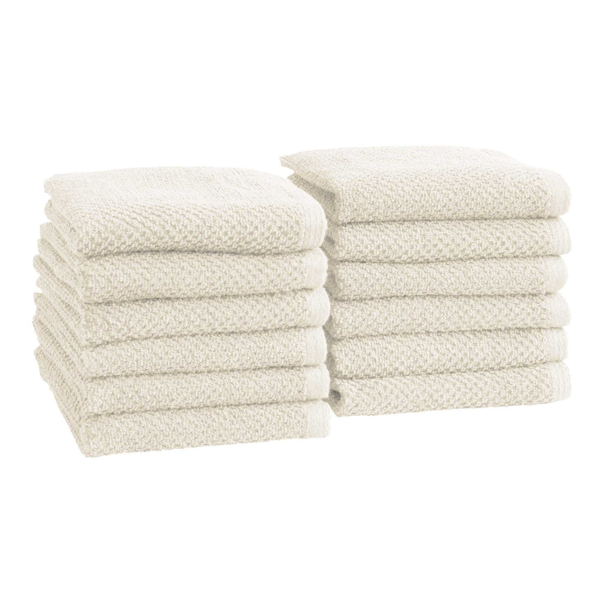 Cotton Textured Bath Towel Set – Acacia Collection-Bath Towels & Washcloths-Parc Decor