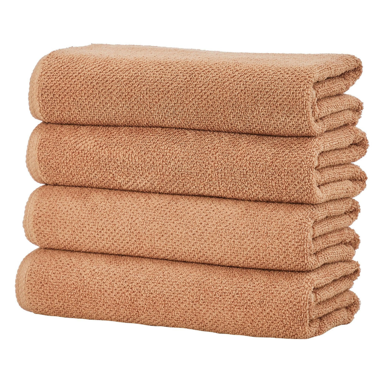 Cotton Textured Bath Towel Set – Acacia Collection-Bath Towels & Washcloths-Parc Decor