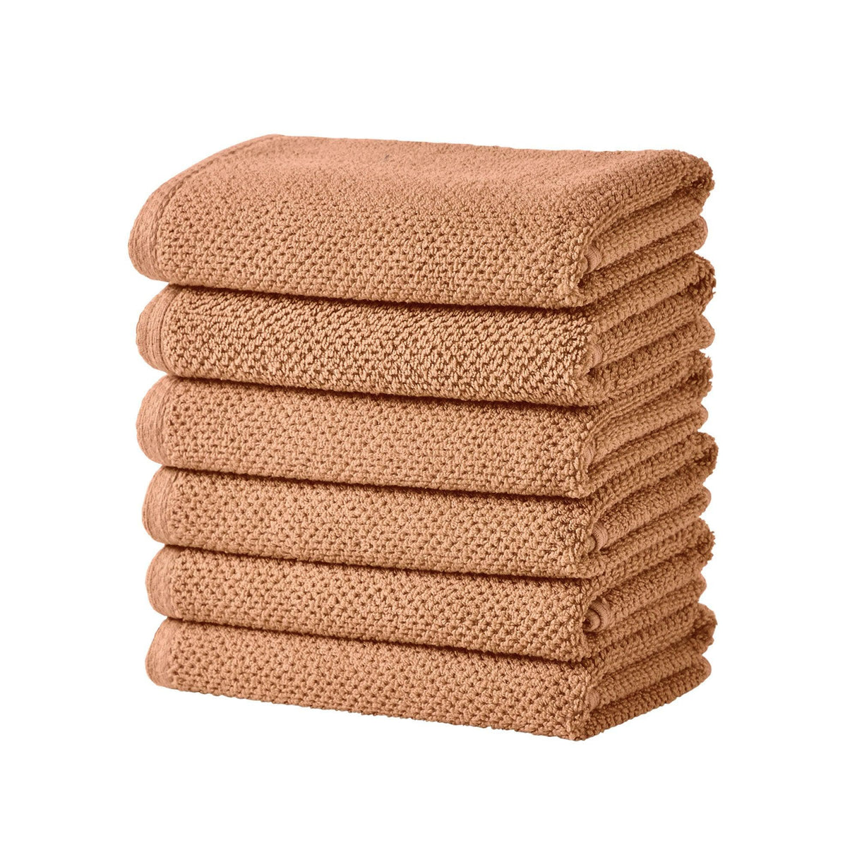 Cotton Textured Bath Towel Set – Acacia Collection-Bath Towels & Washcloths-Parc Decor