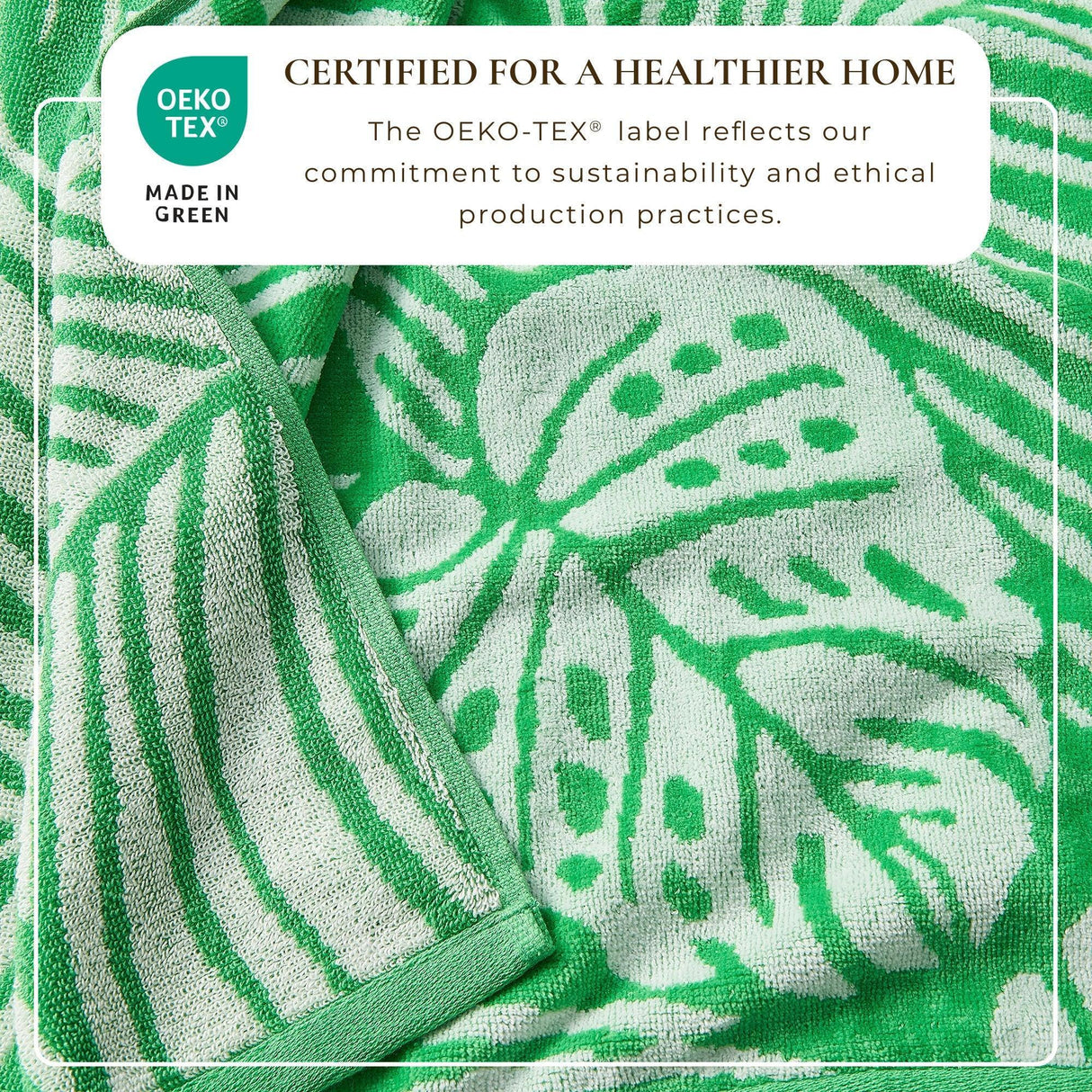 Cotton Velour Beach Towel - Maui Collection