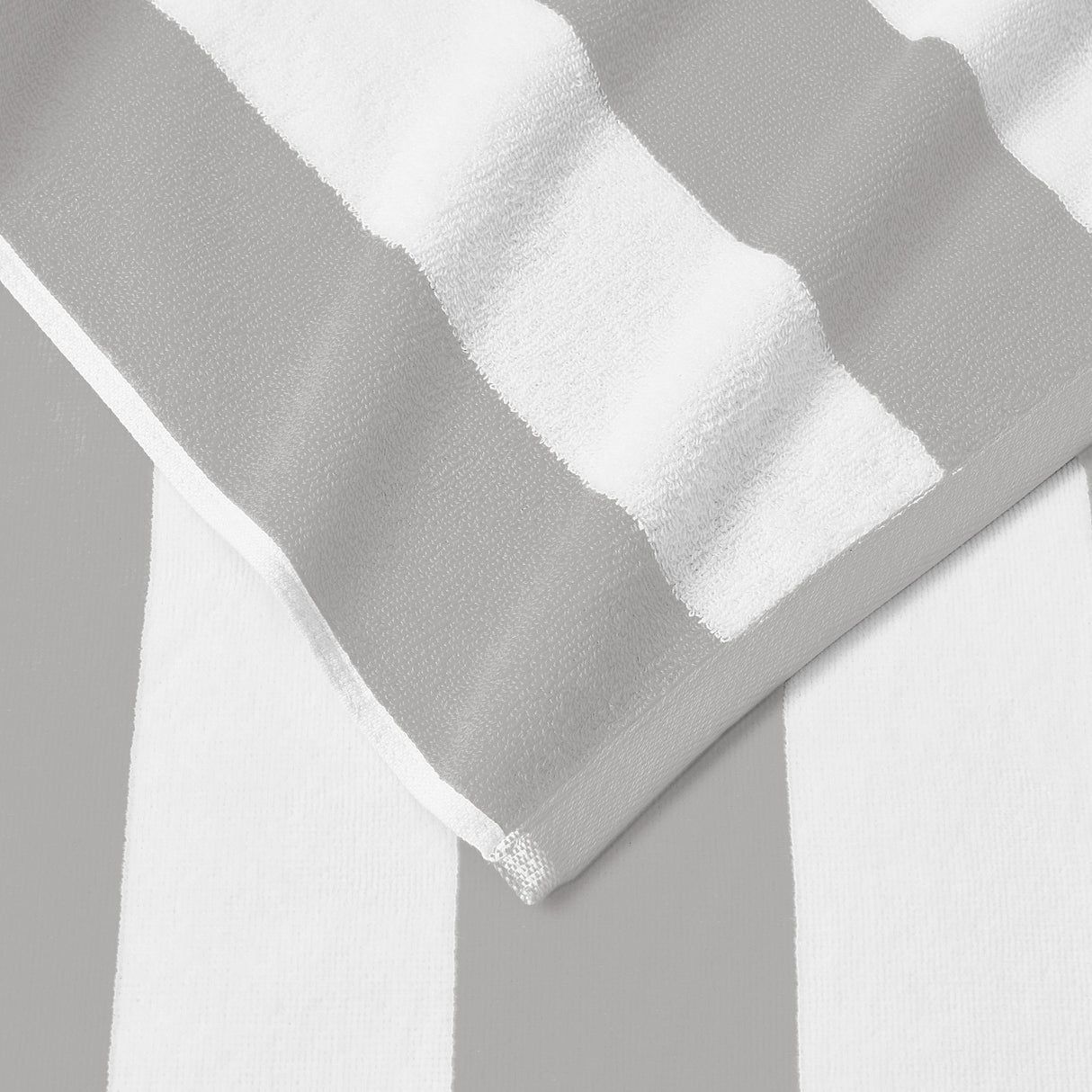 Cotton Velour Cabana Stripe Beach Towel - Novia Collection