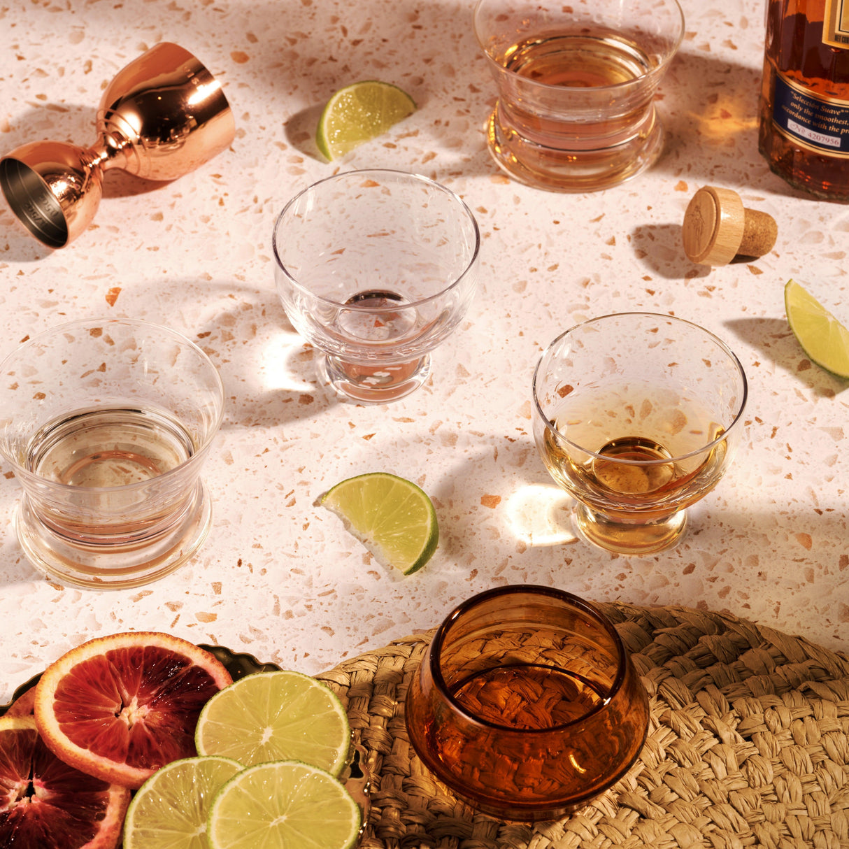 Crystal Mezcal Glasses Set of 2