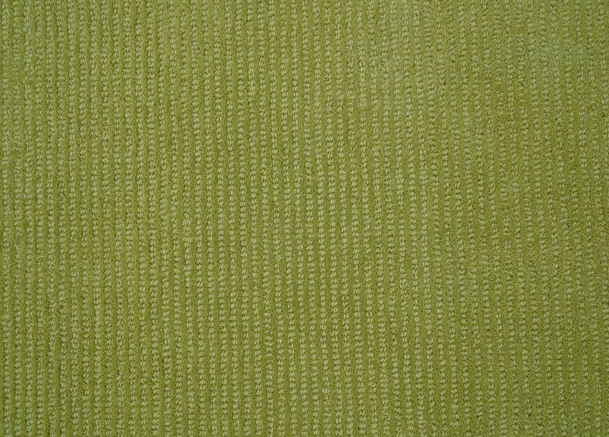 Custom Made Modern Solid Design Green Hand Tufted Wool Rug