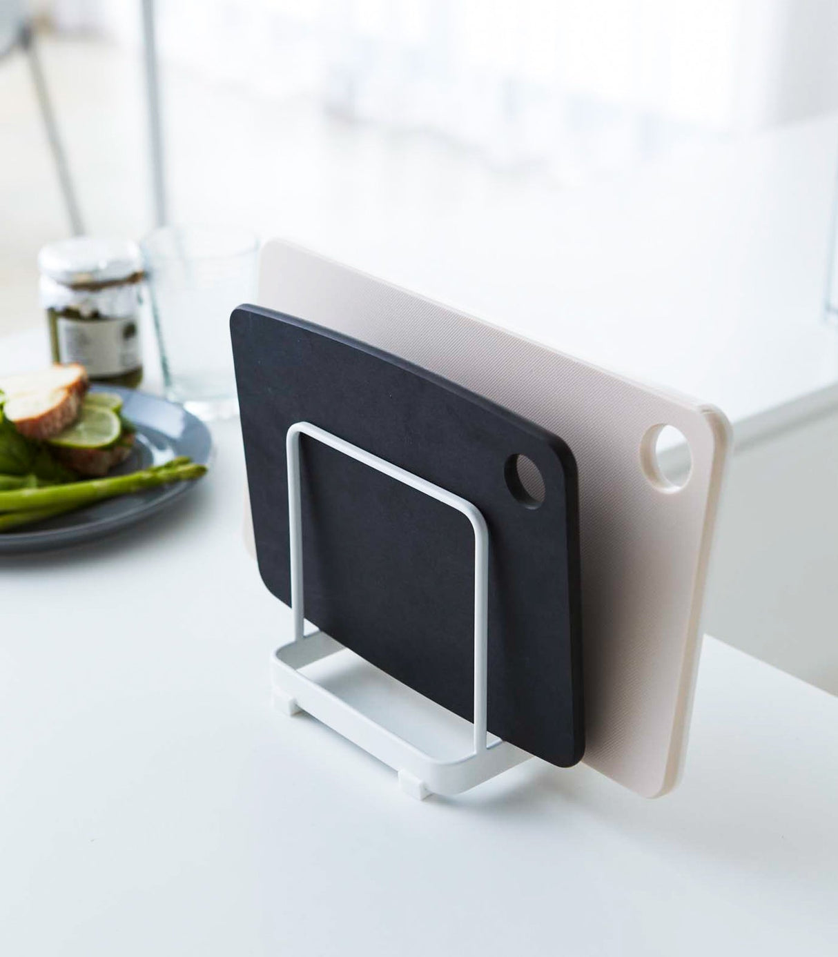 Cutting Board Stand - Steel-Cutting Board Stand-Parc Decor