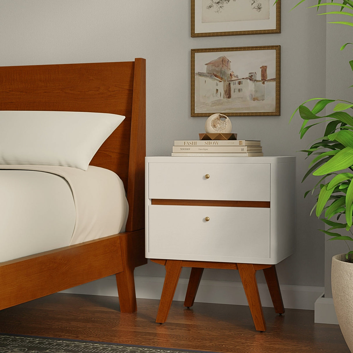 Dakota Nightstand-Nightstands-Parc Decor