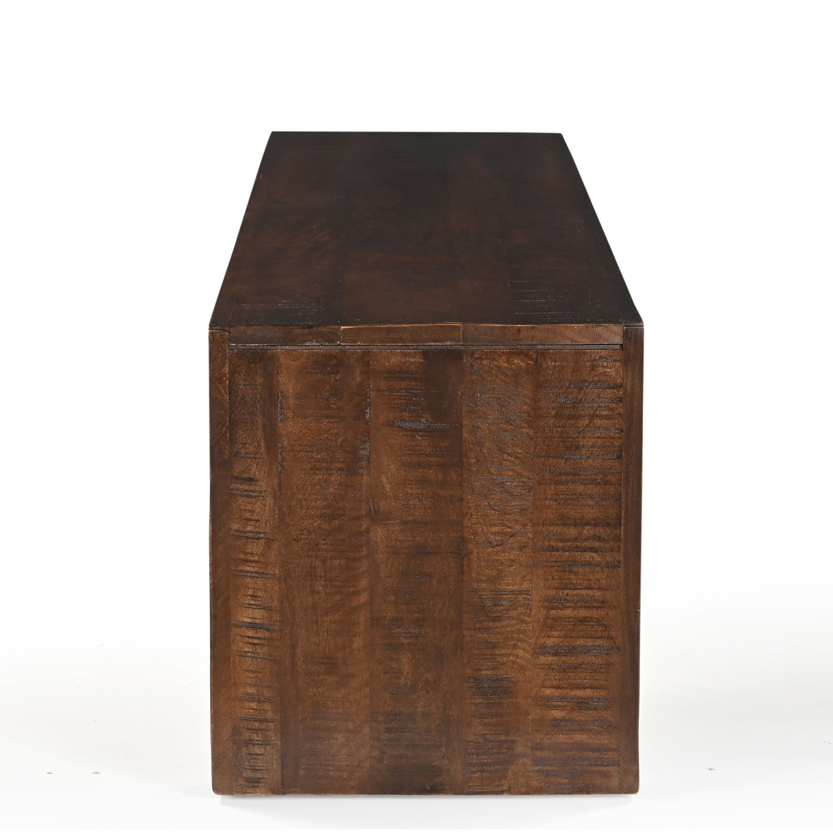 Dark Walnut Mango Wood Bench – 60"-Bench-Parc Decor